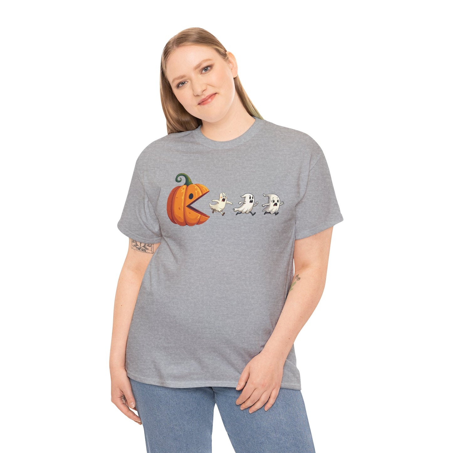 Playful Pumpkin Pac-Man Tee