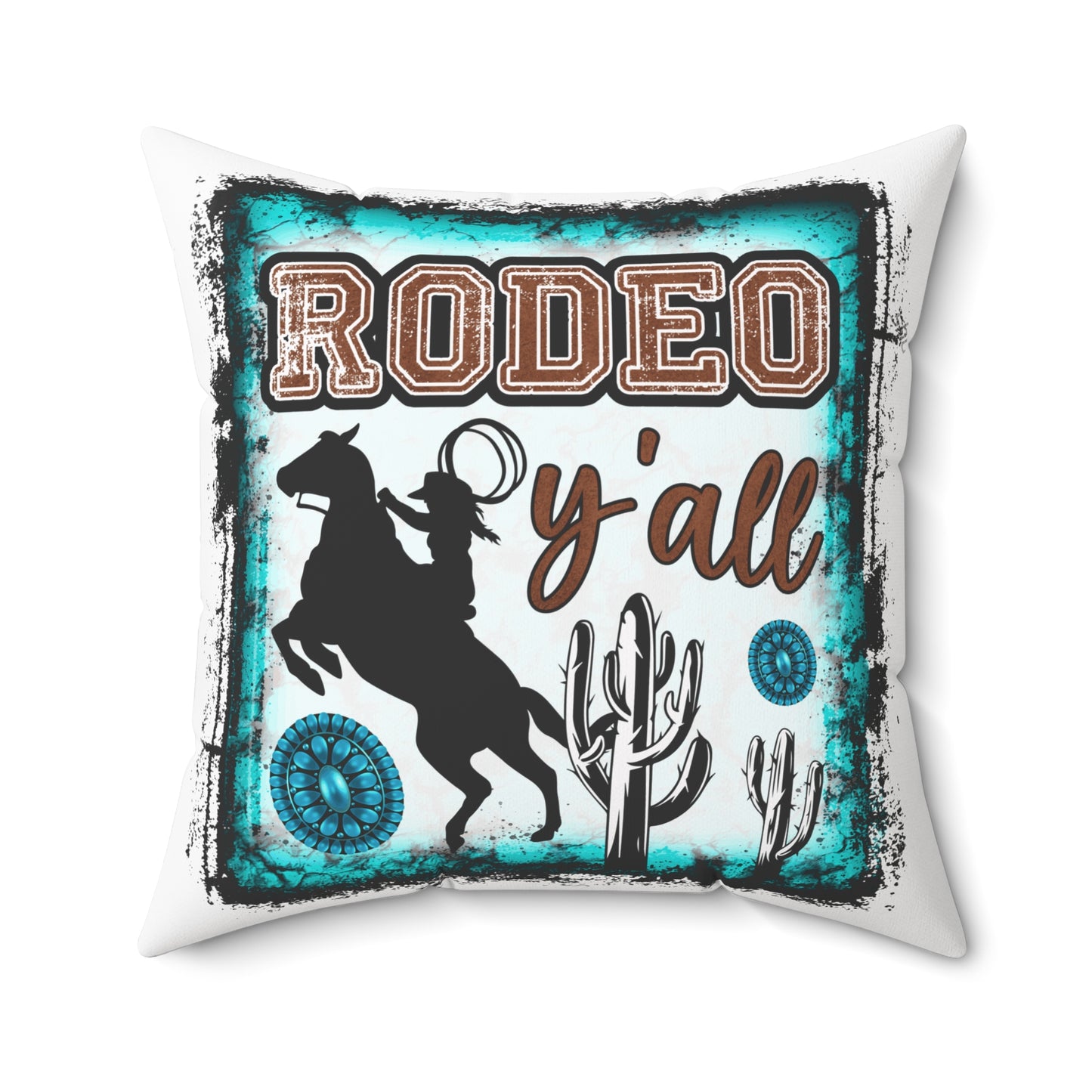 Spun Polyester Square Pillow