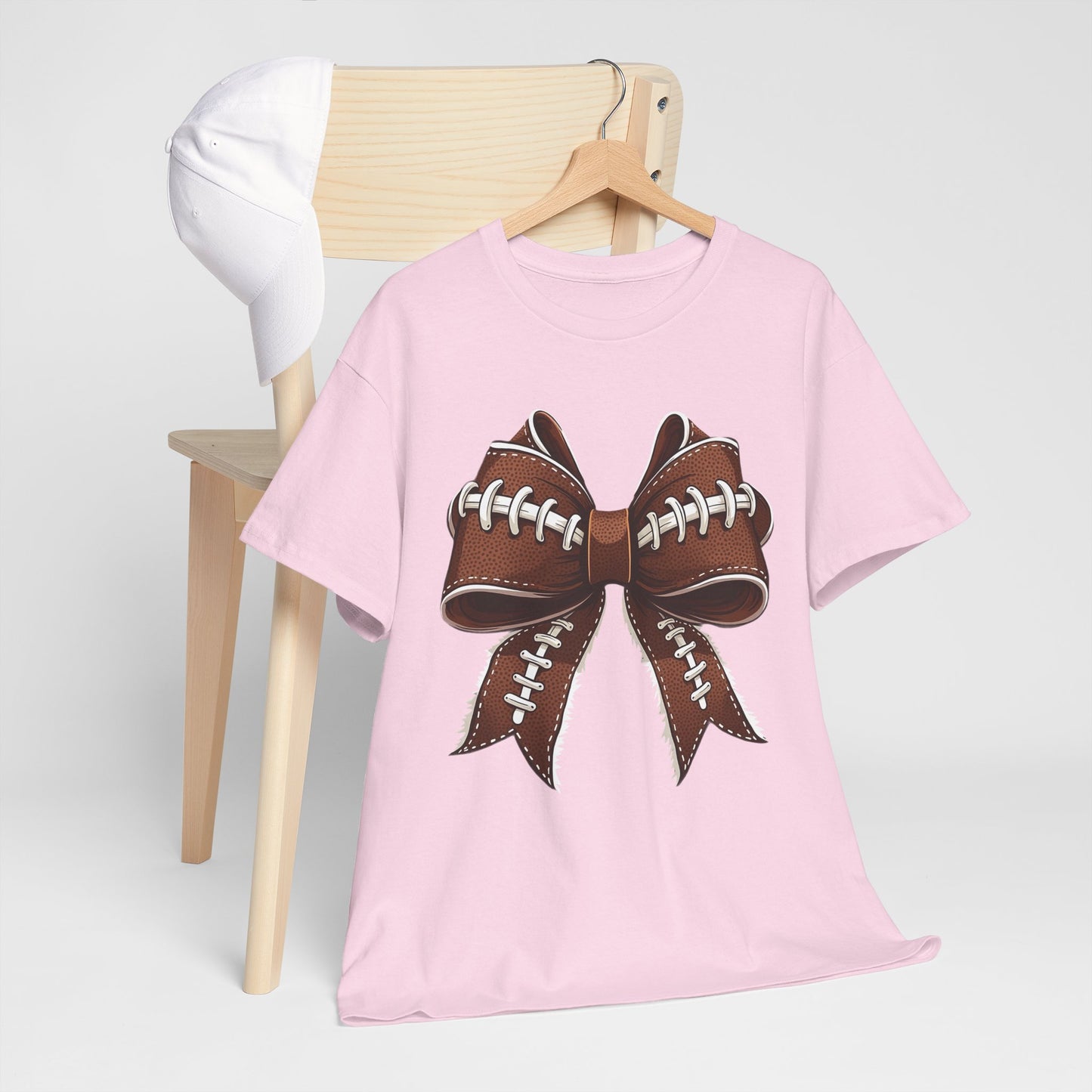 Football Bow Tee