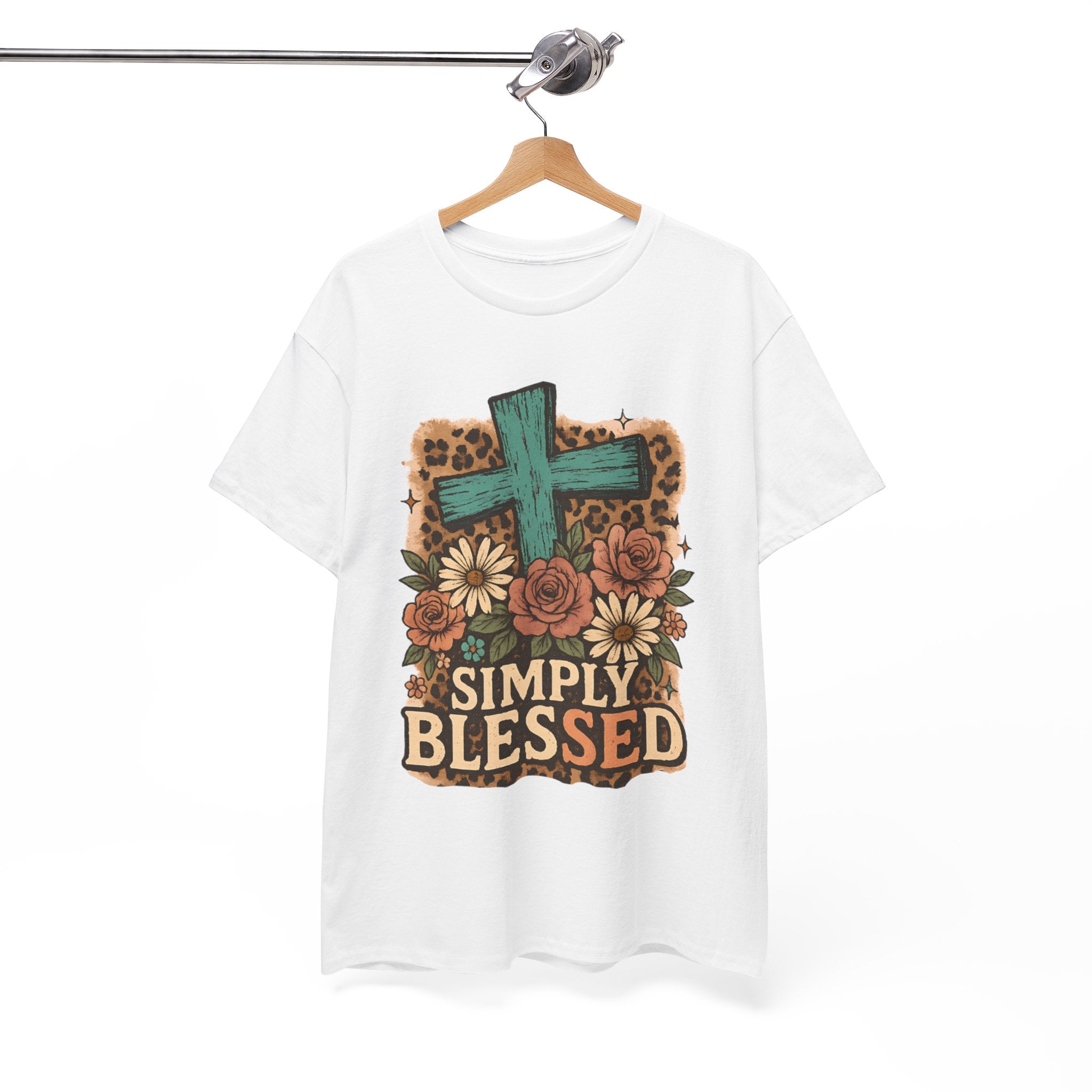 Simply Blessed Heavy Cotton Tee