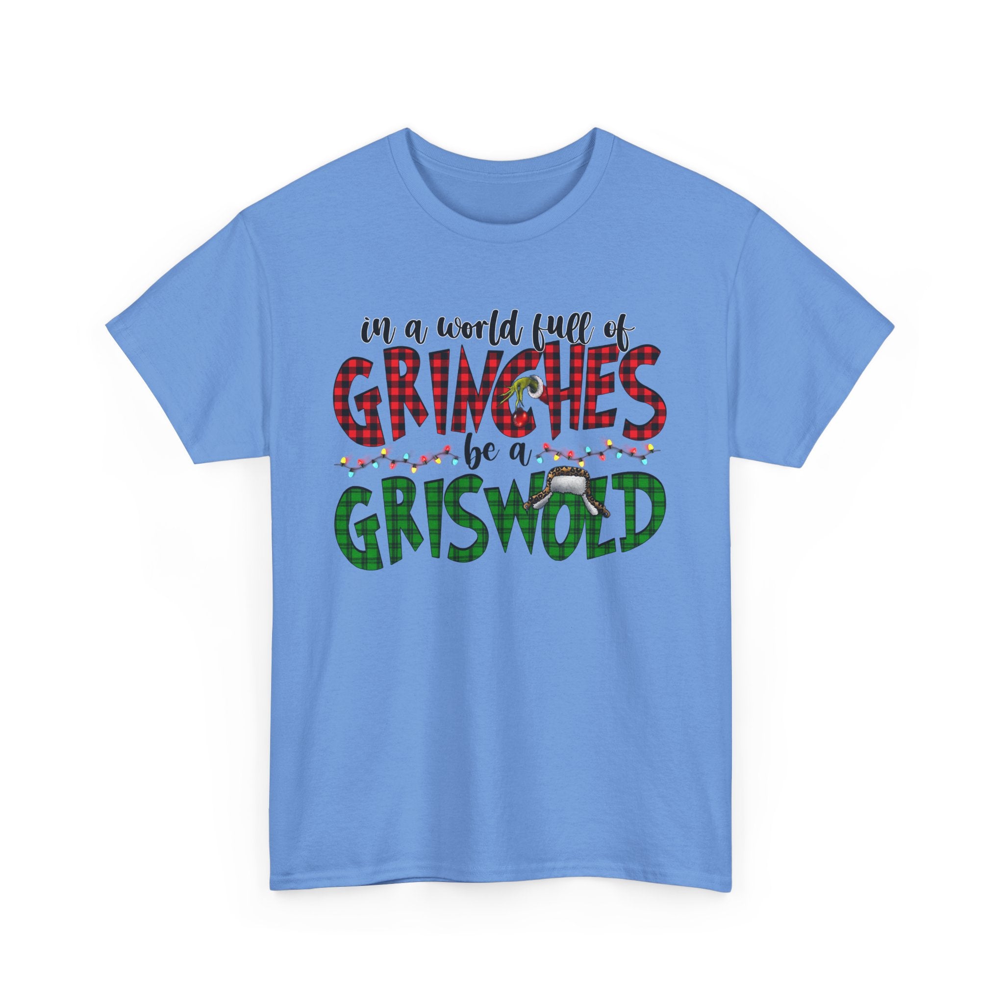 Griswold Holiday Heavy Cotton Tee - Perfect for Christmas Celebrations