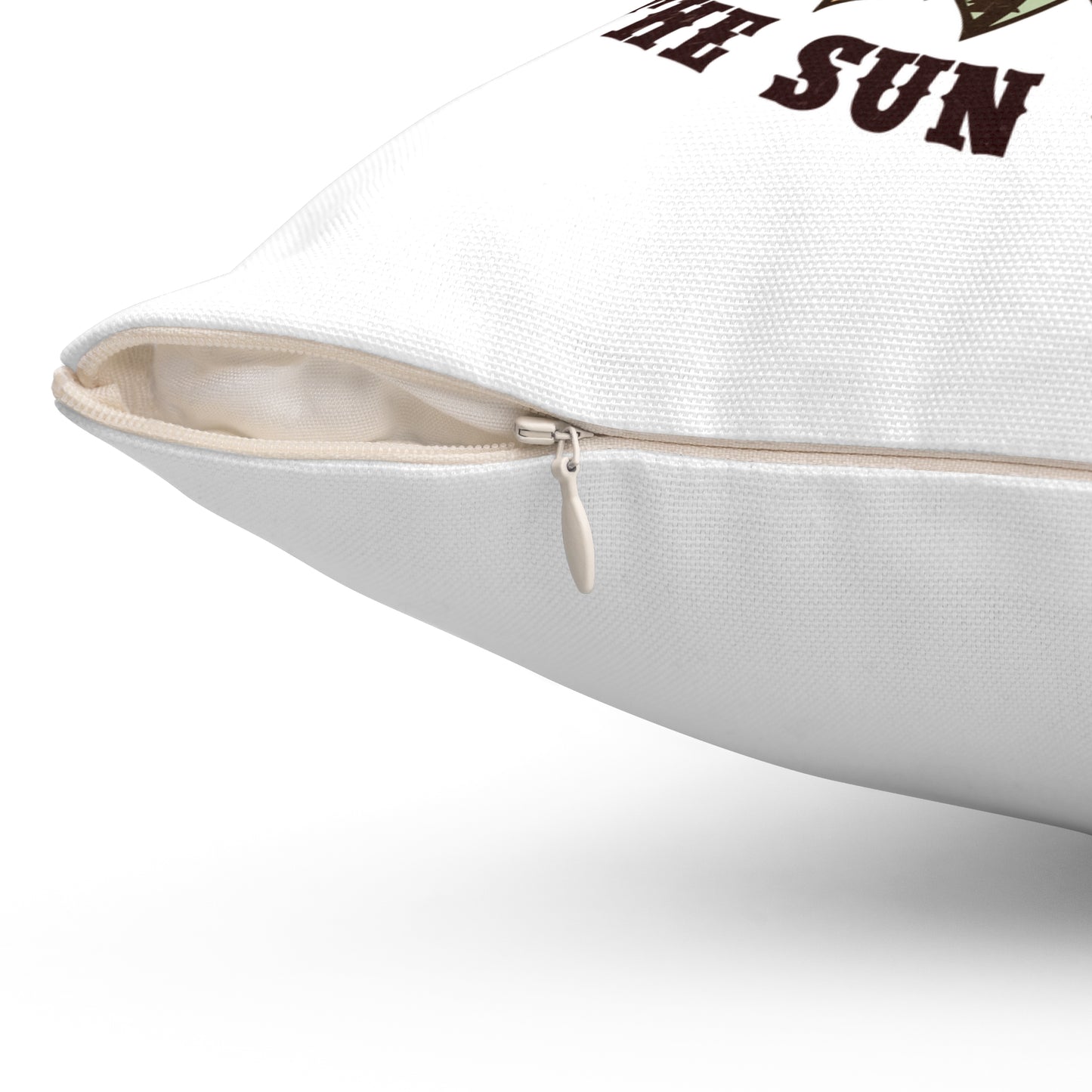 Spun Polyester Square Pillow