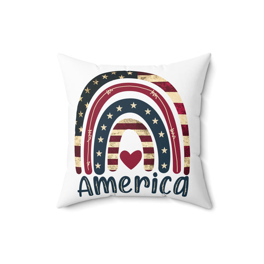 American Throw Pillow