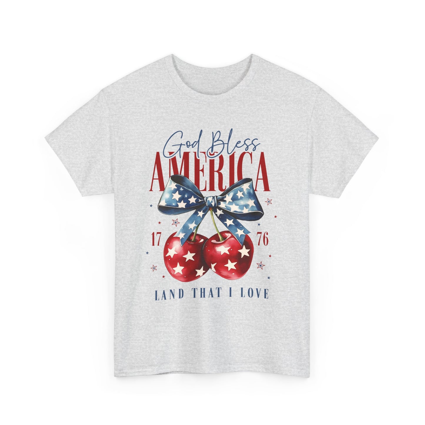 4th of July Tee - God Bless America Patriotic Shirt