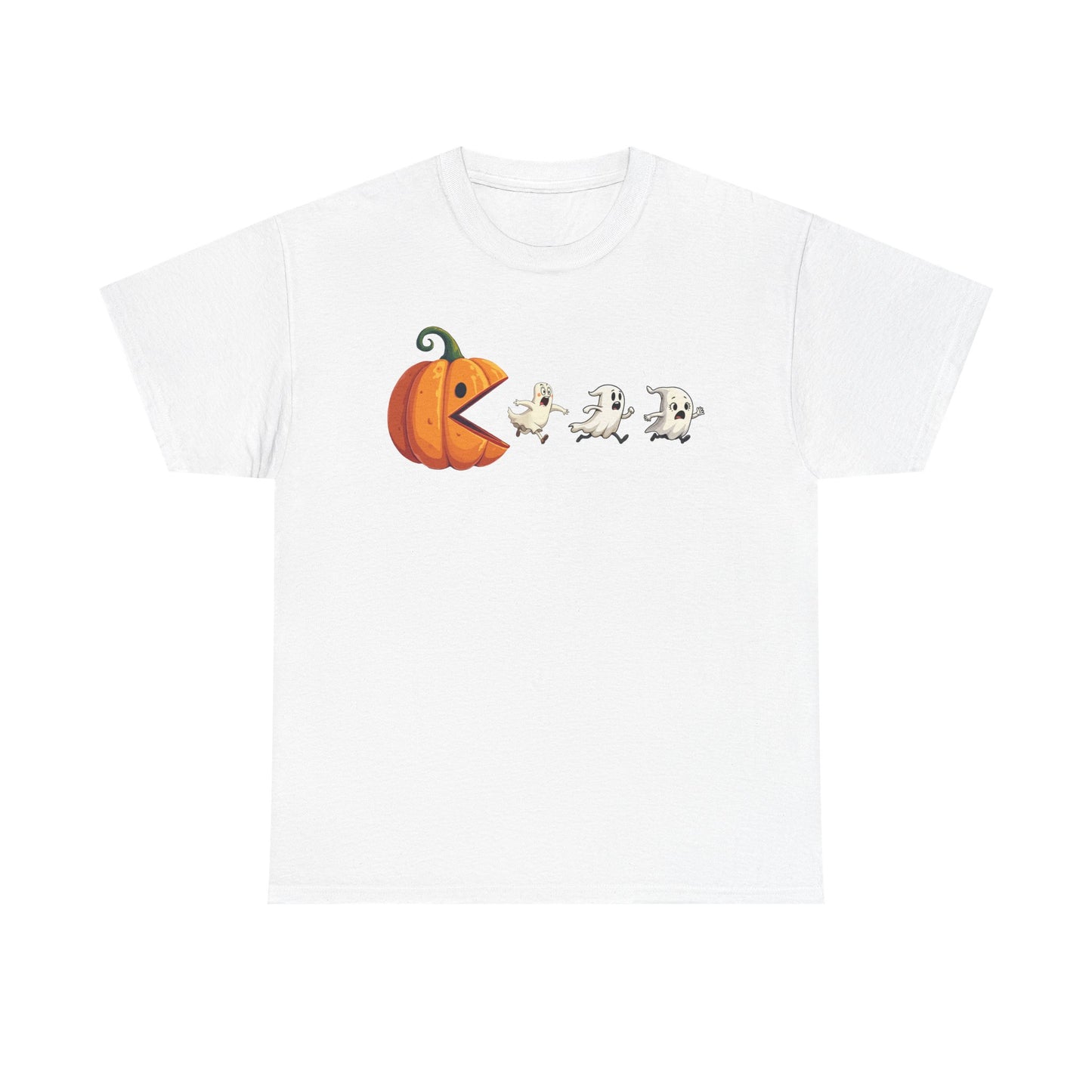 Playful Pumpkin Pac-Man Tee