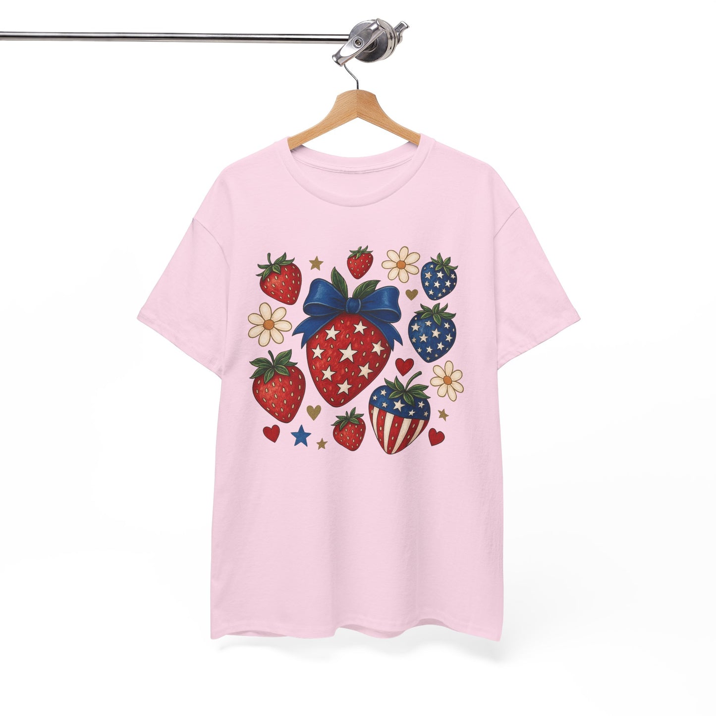 Patriotic Strawberry Tee