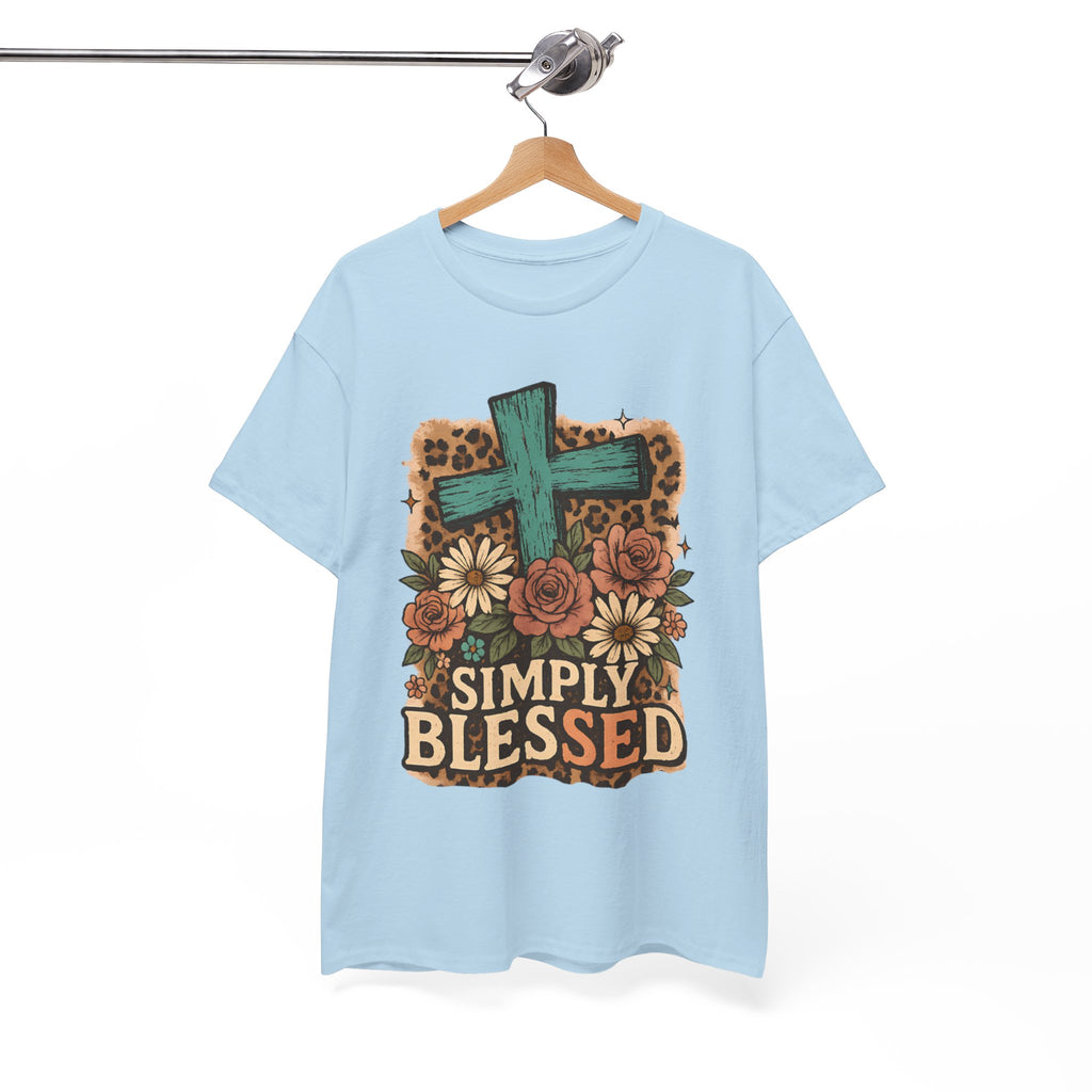 Simply Blessed Heavy Cotton Tee