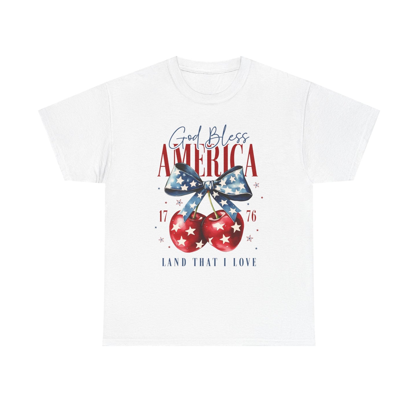4th of July Tee - God Bless America Patriotic Shirt