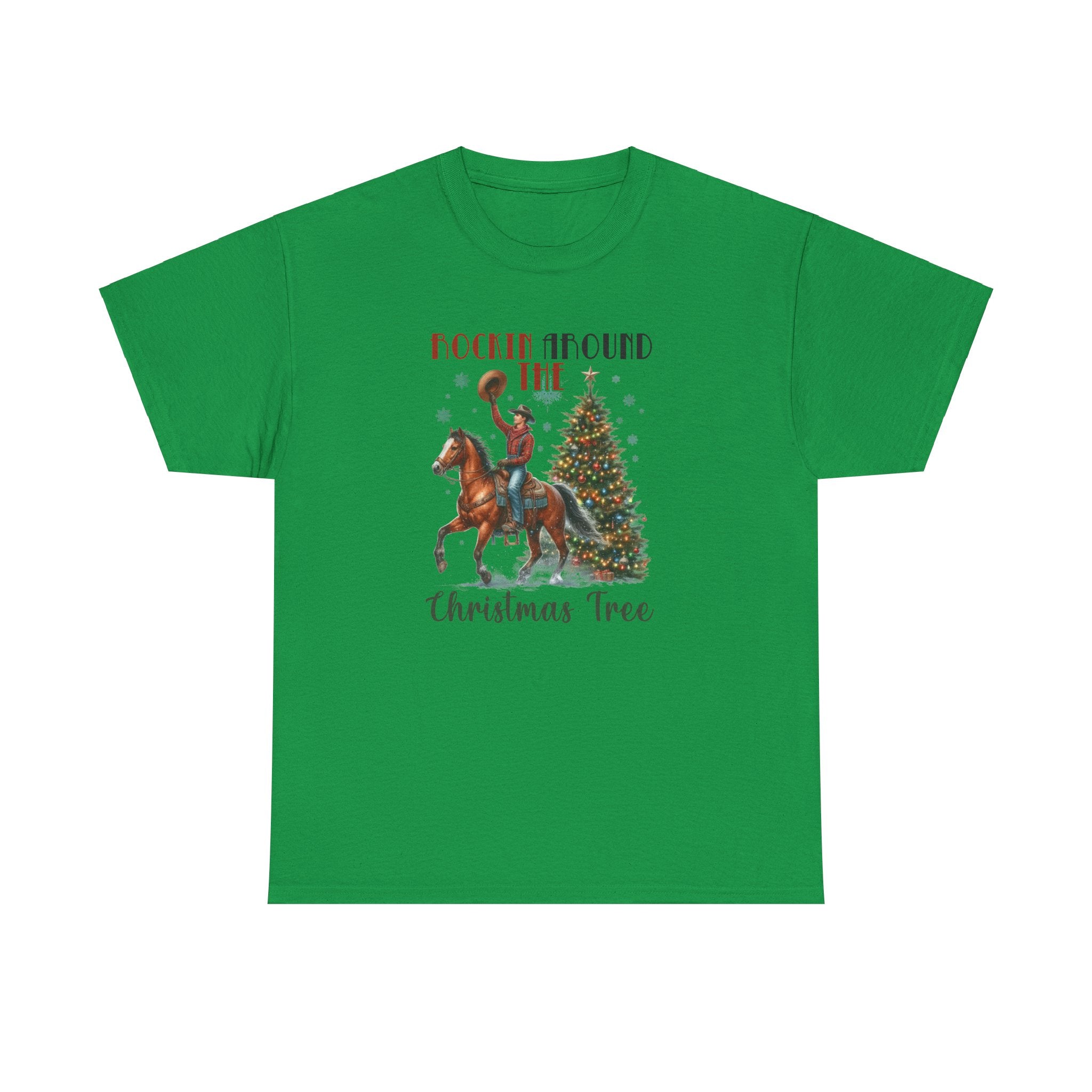Rockin' Around the Christmas Tree Heavy Cotton Tee