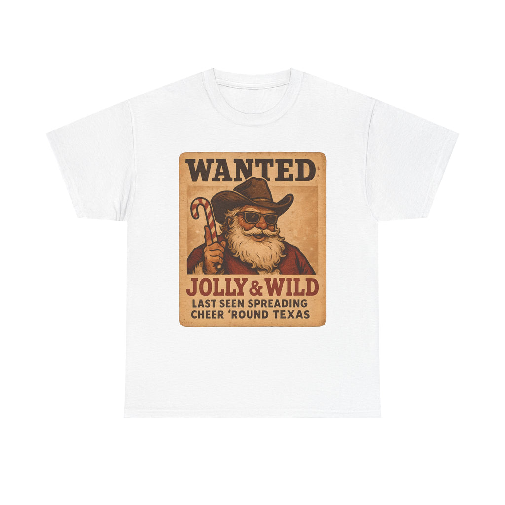 Wanted Jolly & Wild Santa T‑Shirt