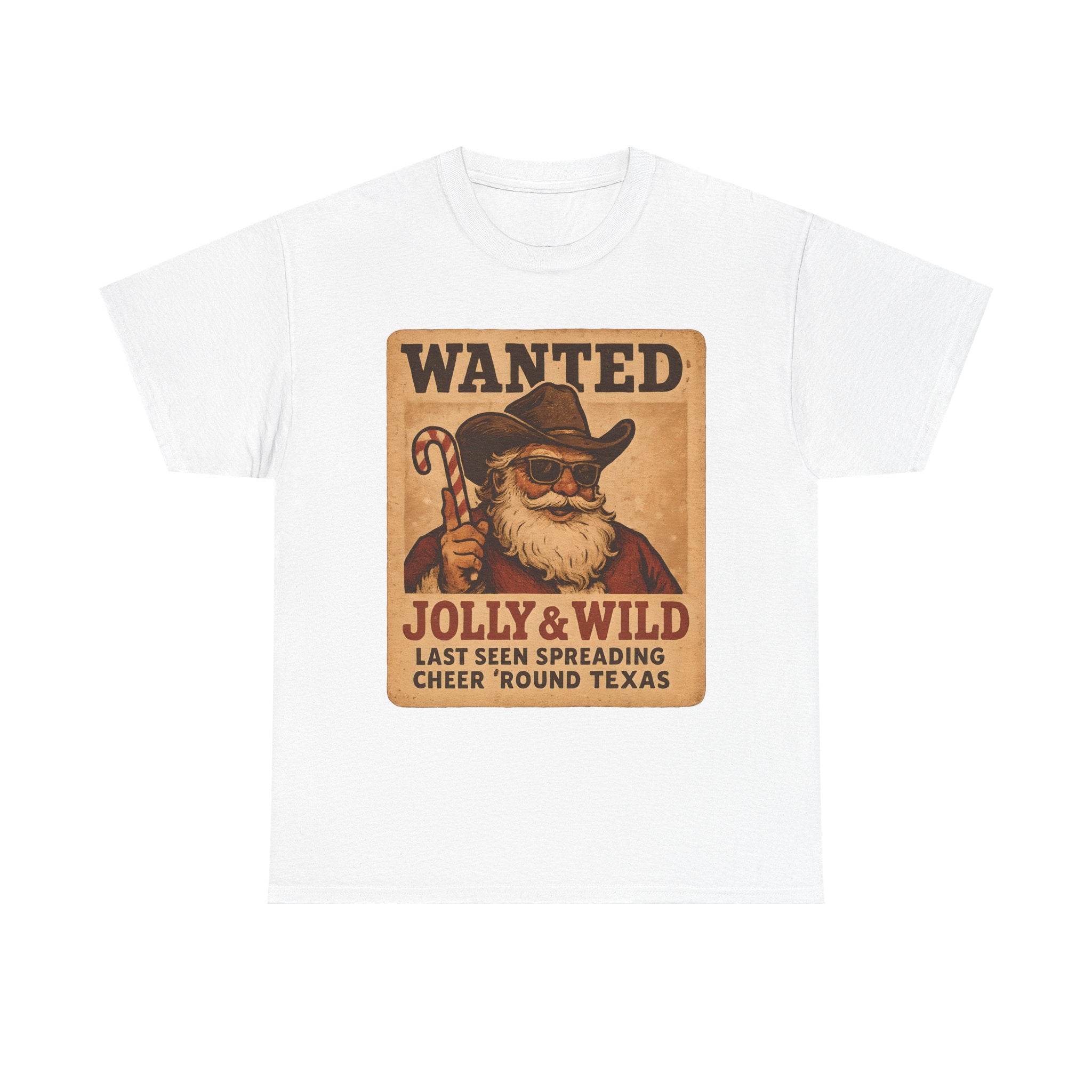 Wanted Jolly & Wild Santa T‑Shirt
