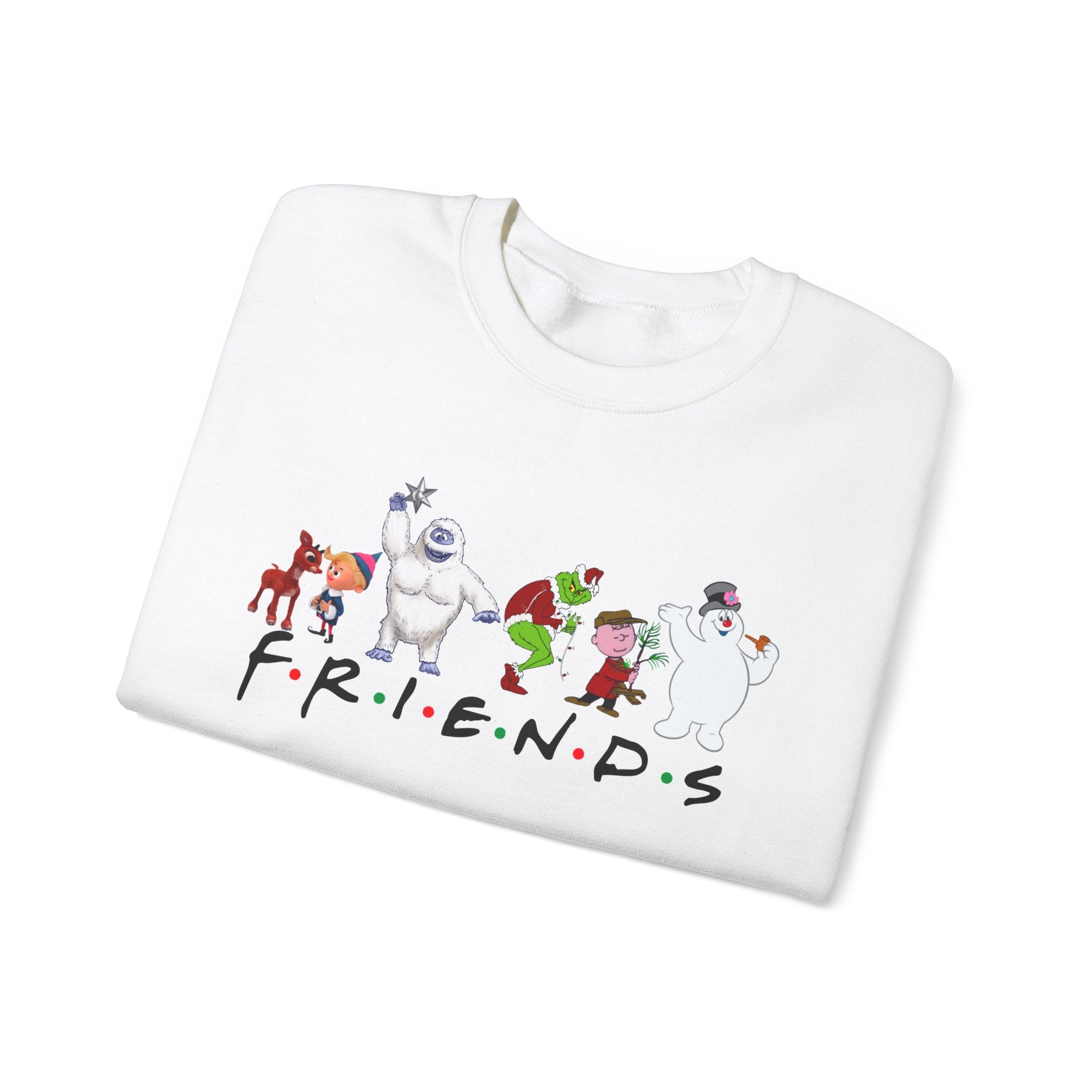Whimsical Friends Crewneck Sweatshirt