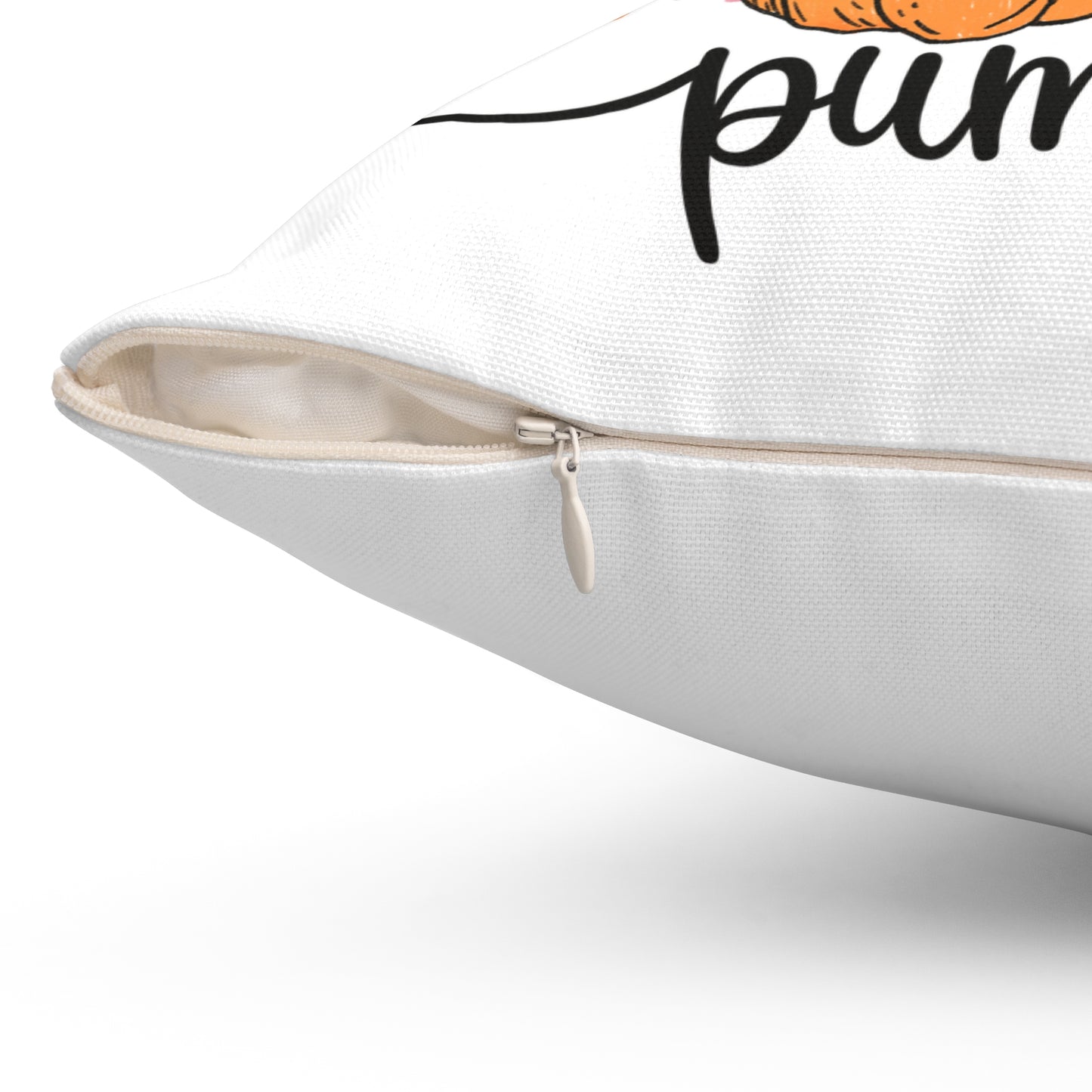 Hey There Pumpkin Rainbow Pillow — Fall Pumpkin Decorative Throw Pillow