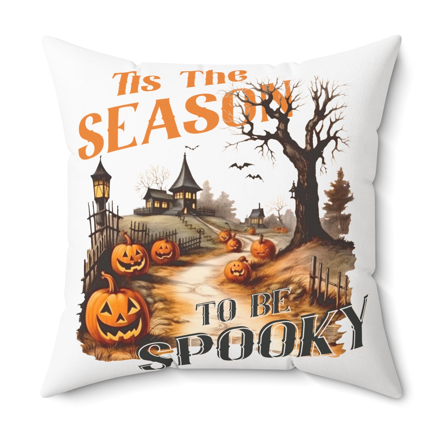 Spun Polyester Square Pillow