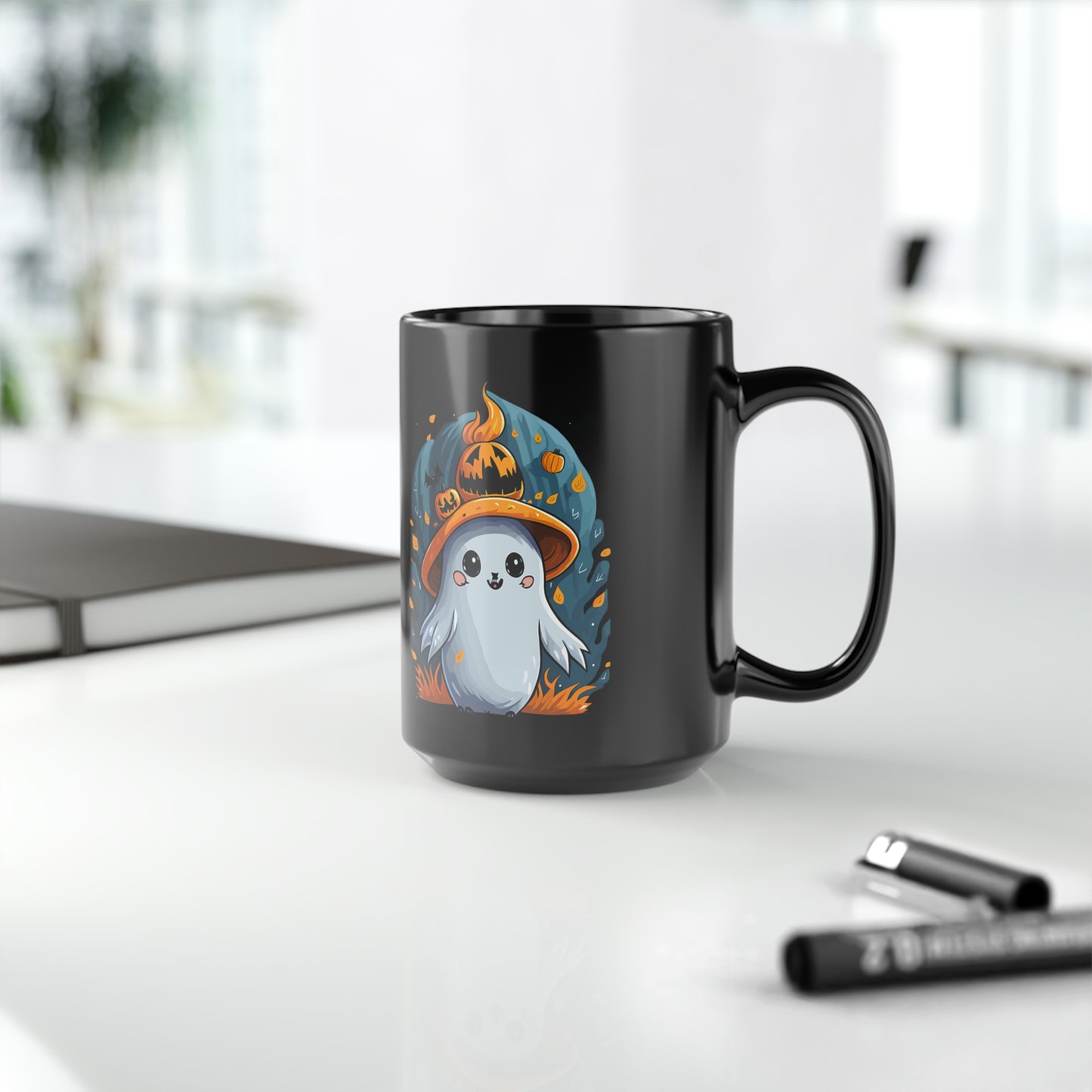 Black Mug, 15oz