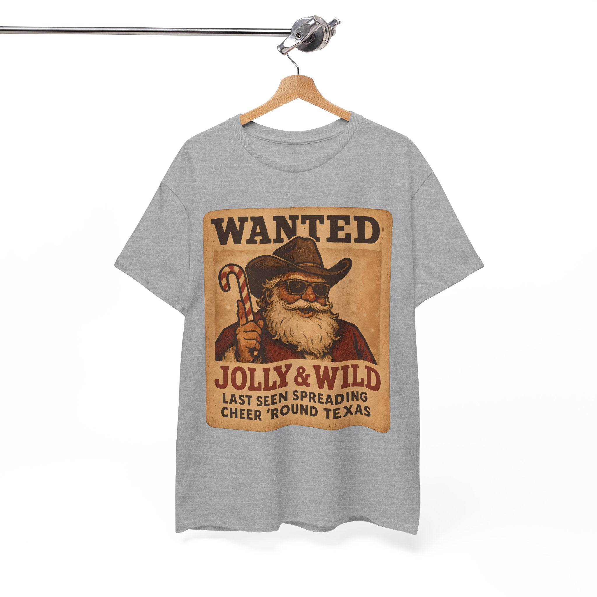 Wanted Jolly & Wild Santa T‑Shirt
