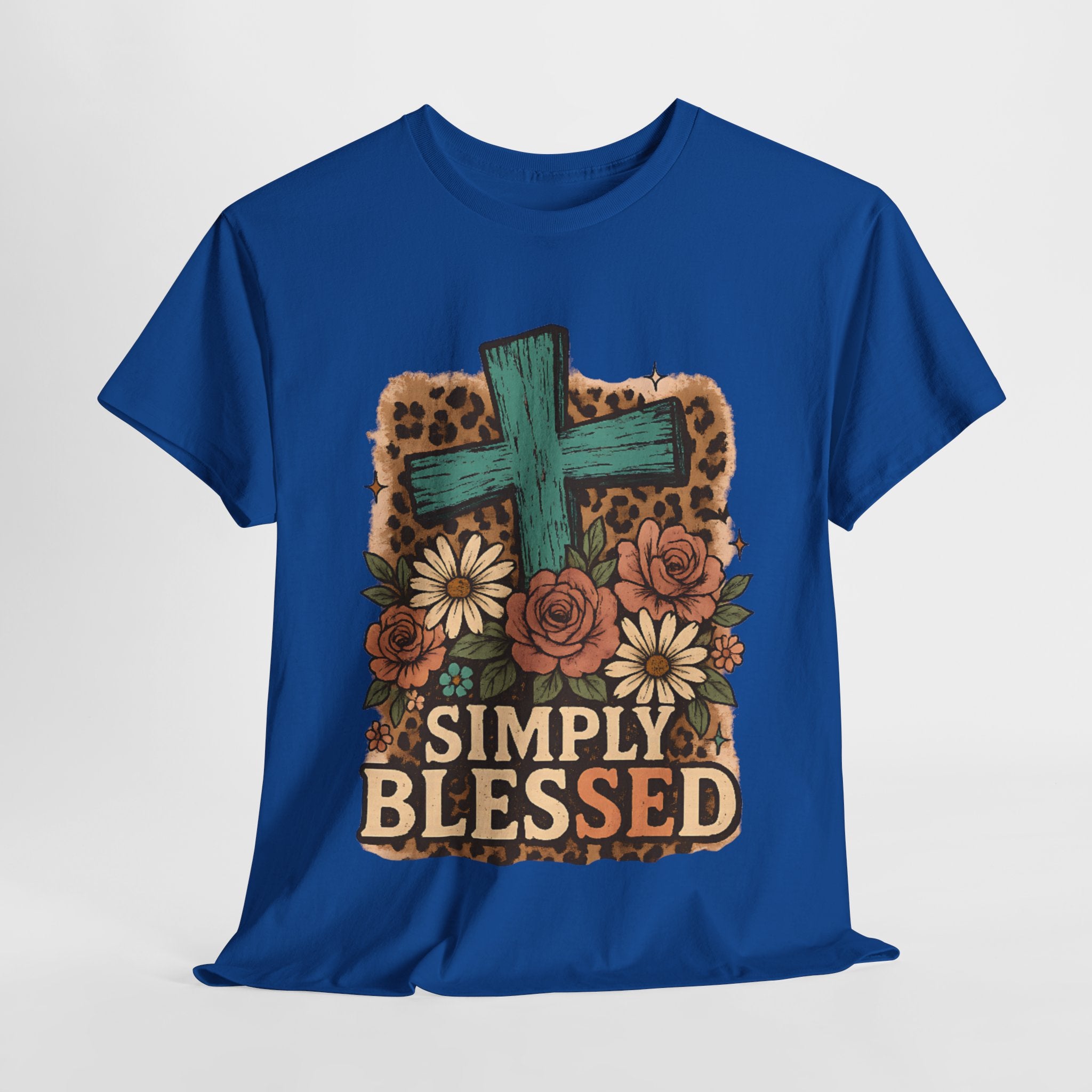 Simply Blessed Heavy Cotton Tee