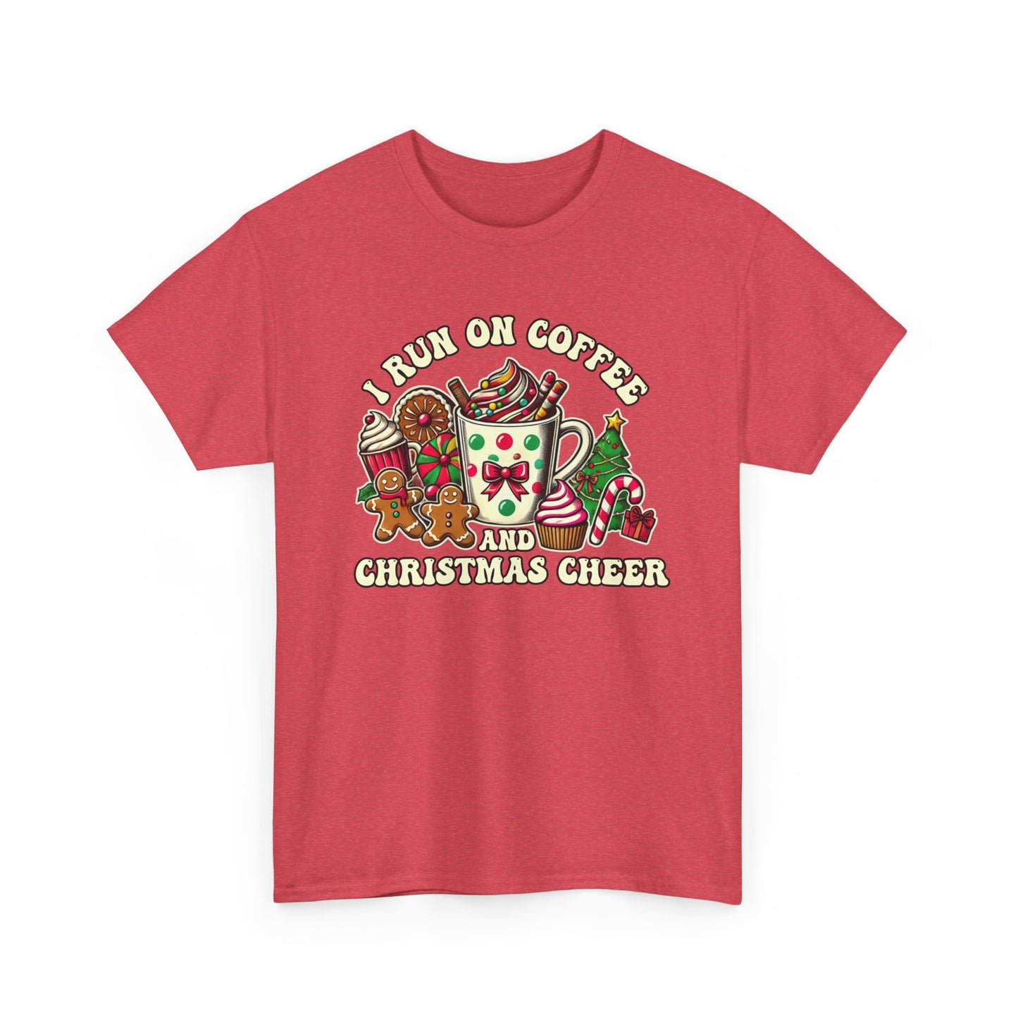 Funny Christmas Coffee Heavy Cotton Tee