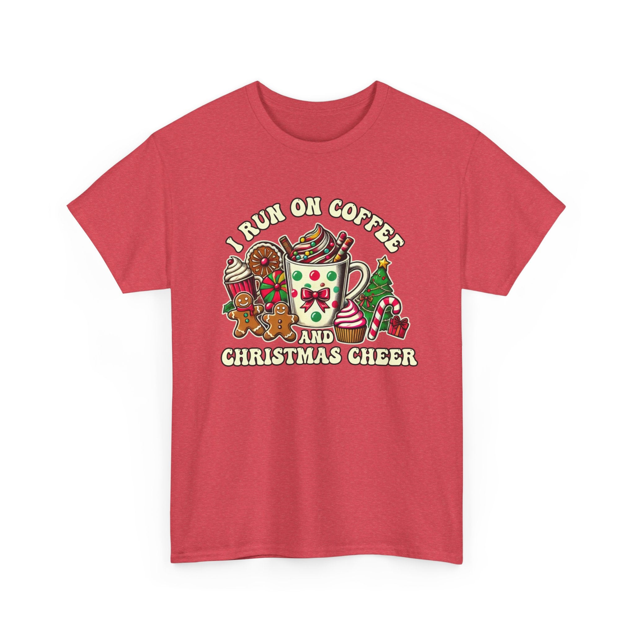 Funny Christmas Coffee Heavy Cotton Tee