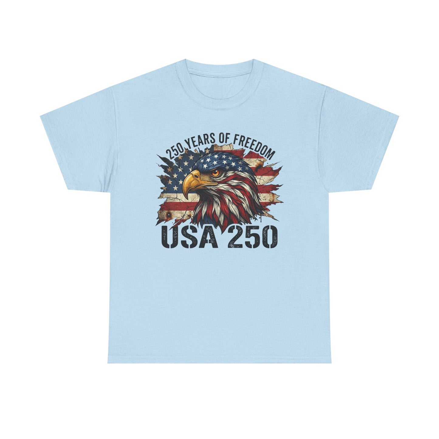 USA 250 Eagle T-Shirt — 250 Years of Freedom Patriotic Tee