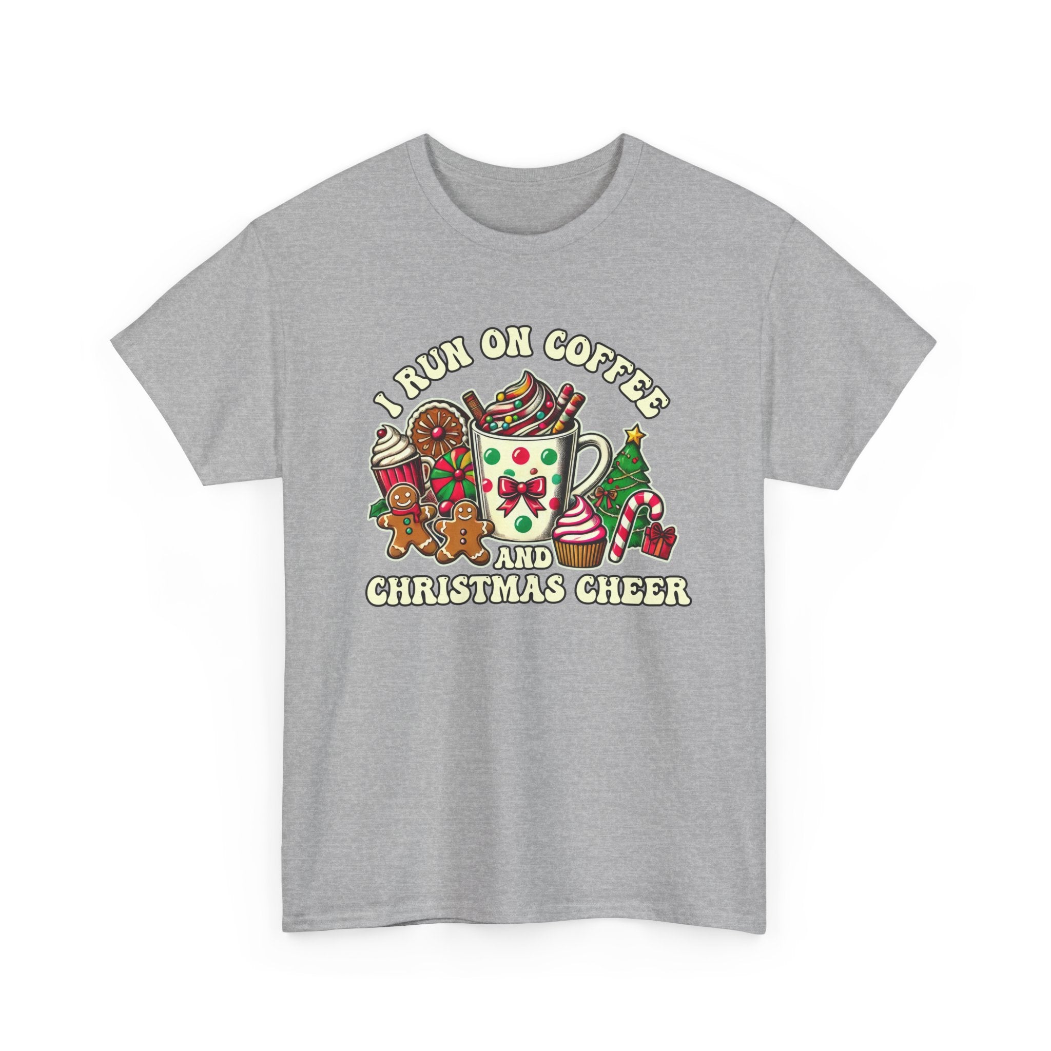 Funny Christmas Coffee Heavy Cotton Tee