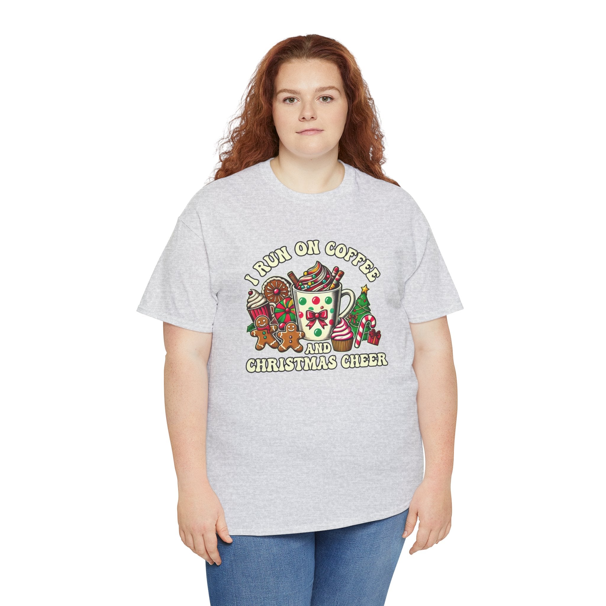 Funny Christmas Coffee Heavy Cotton Tee