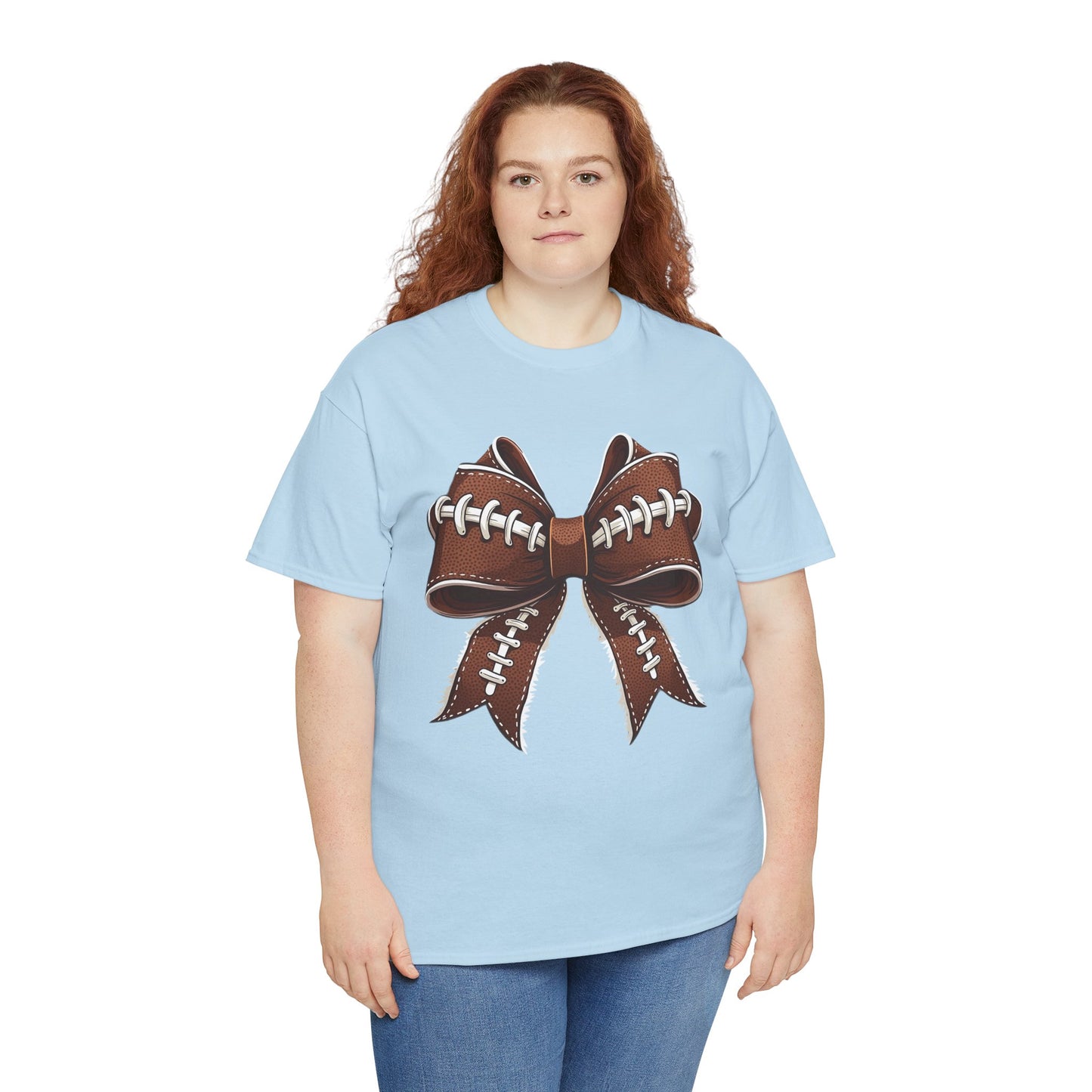 Football Bow Tee