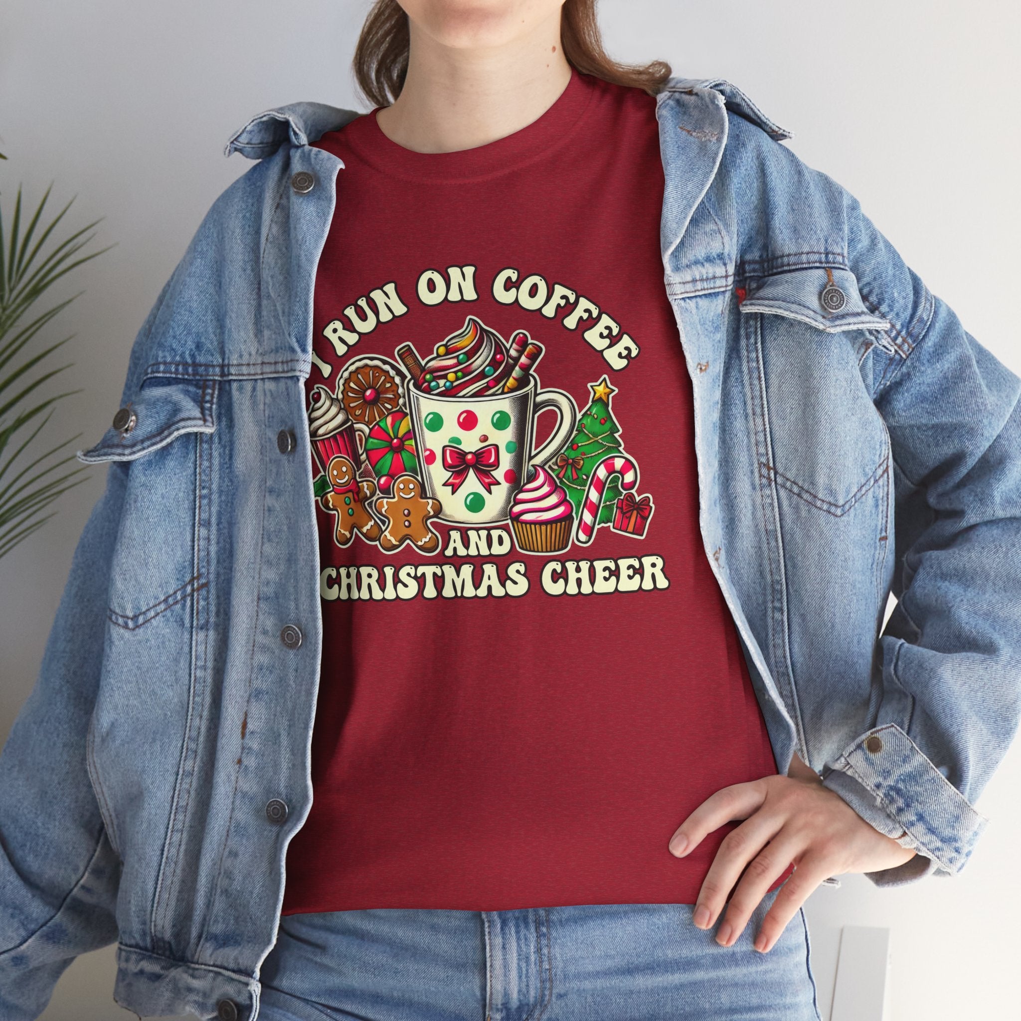 Funny Christmas Coffee Heavy Cotton Tee