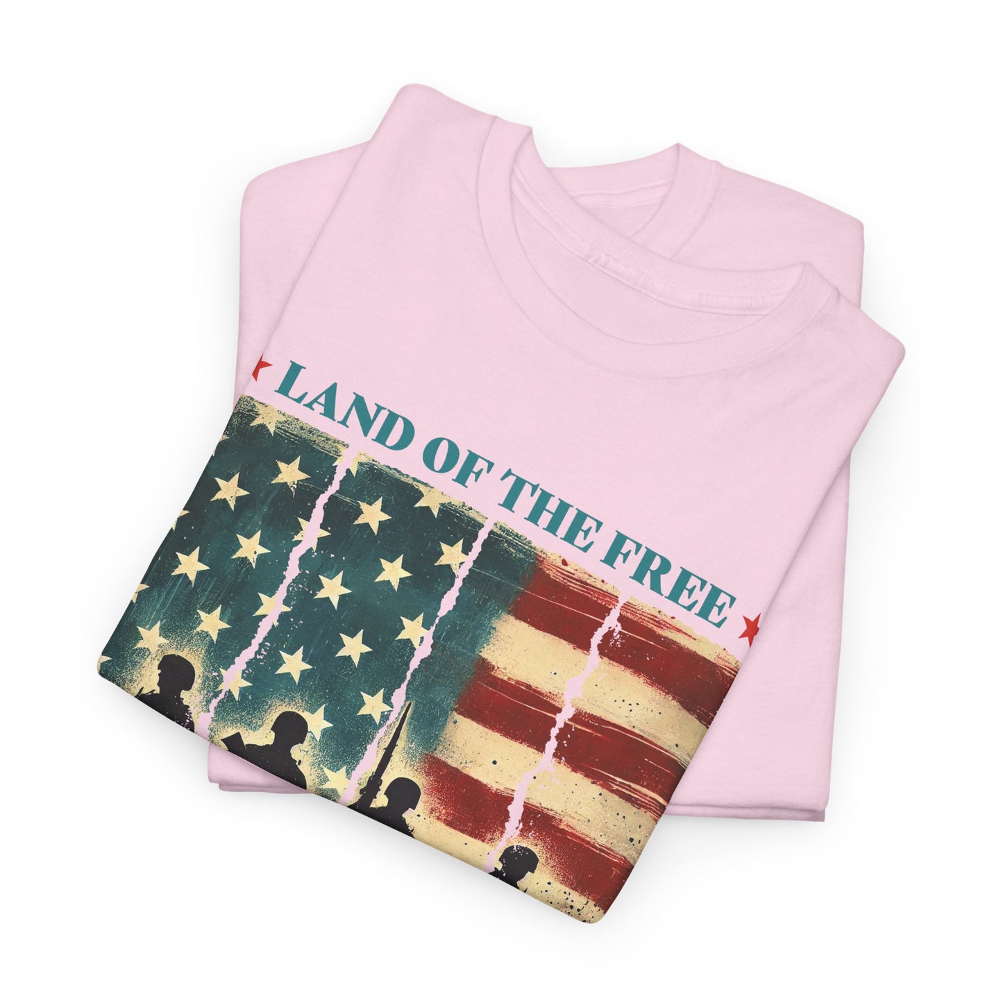 Land of the Free, Because of the Brave-Tee