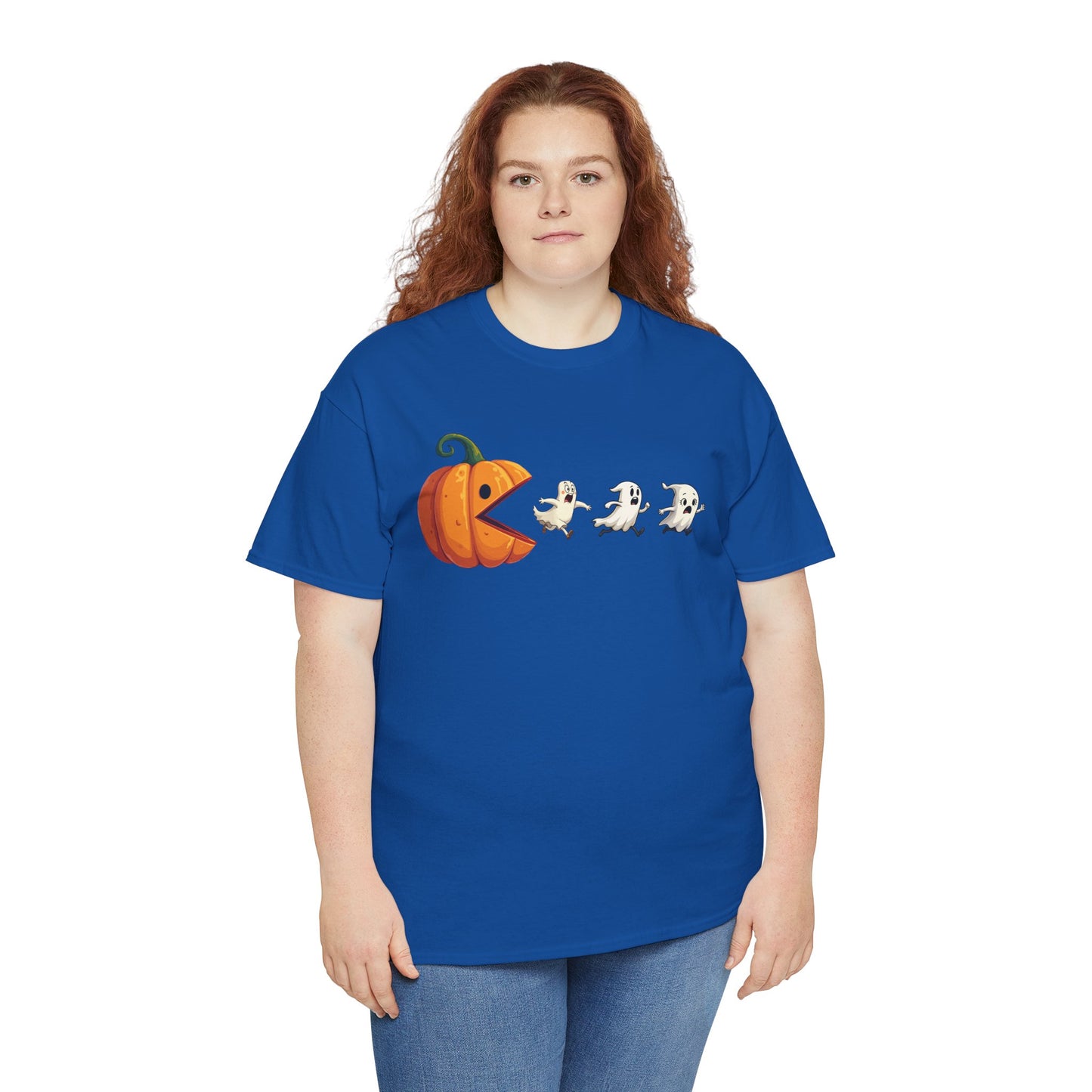 Playful Pumpkin Pac-Man Tee