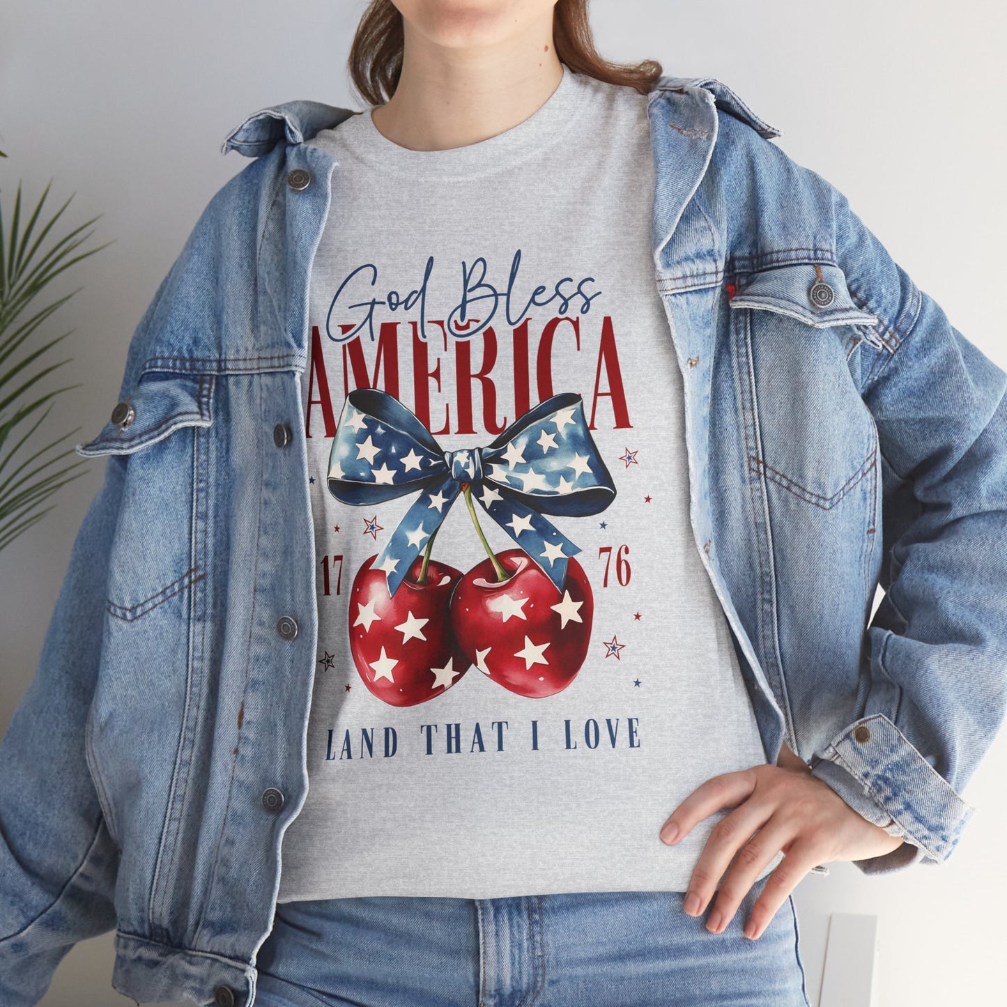 4th of July Tee - God Bless America Patriotic Shirt