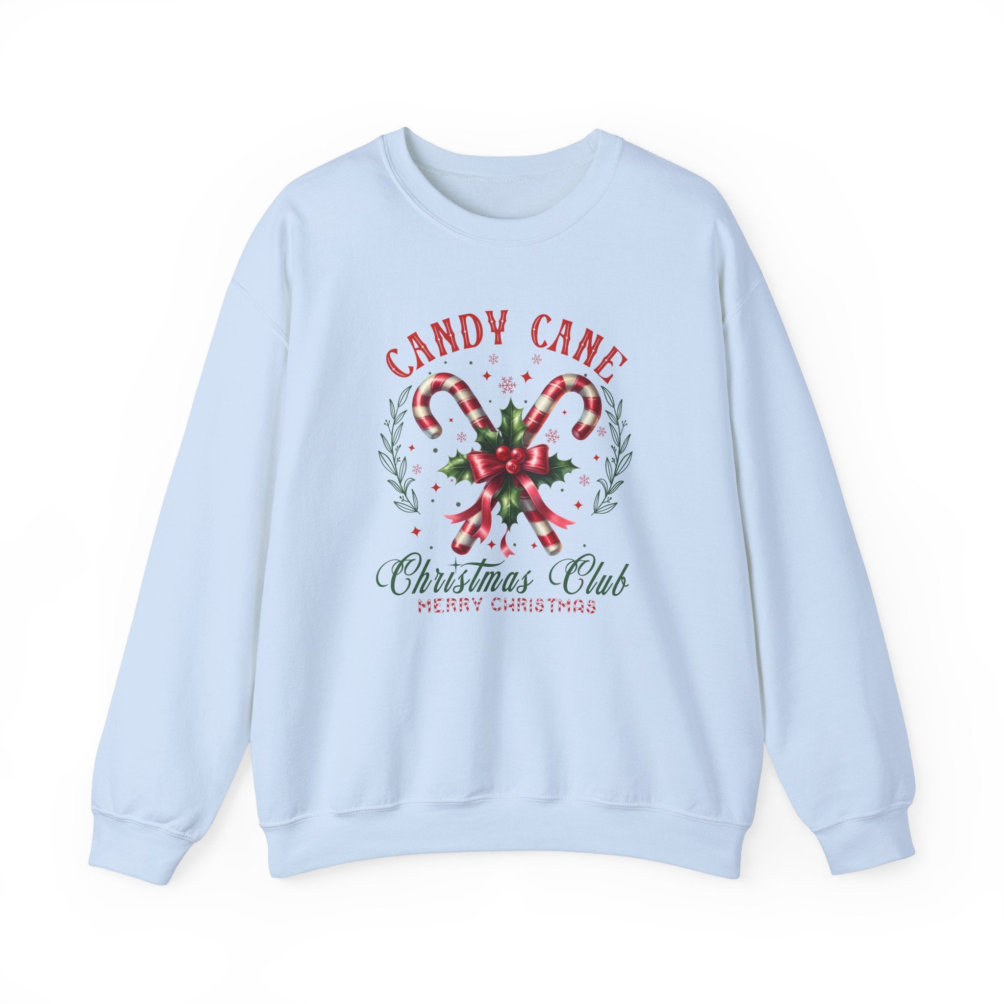 Candy Cane Christmas Club Sweatshirt - Heavy Blend™ Crewneck