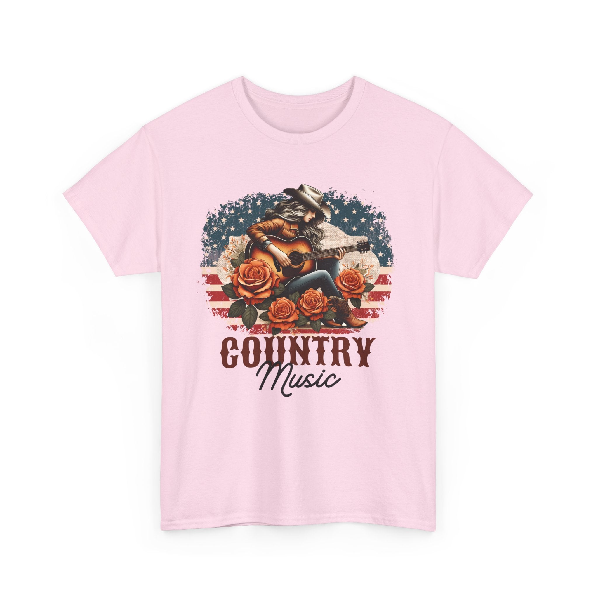 Country Music American Flag Tee
