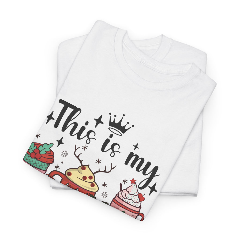 Christmas Movie Watching Tee - Heavy Cotton Shirt
