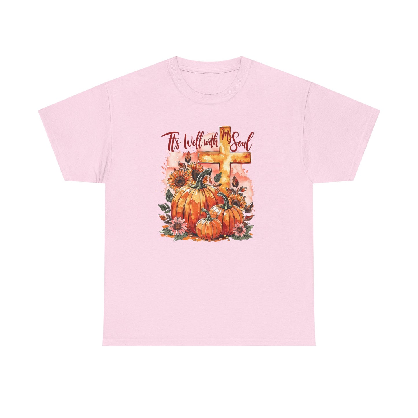 Fall Pumpkin Cross