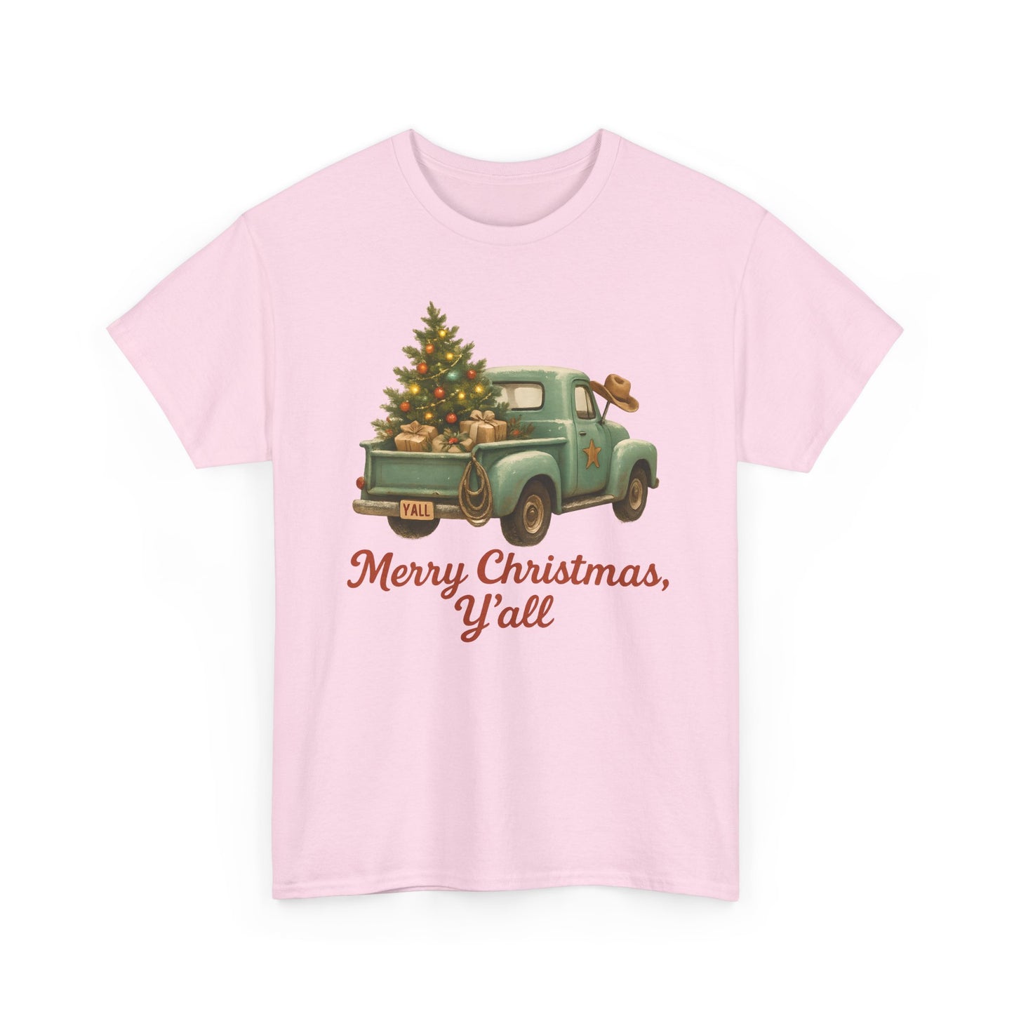 'Merry Christmas, Y'all' Vintage Holiday Tee