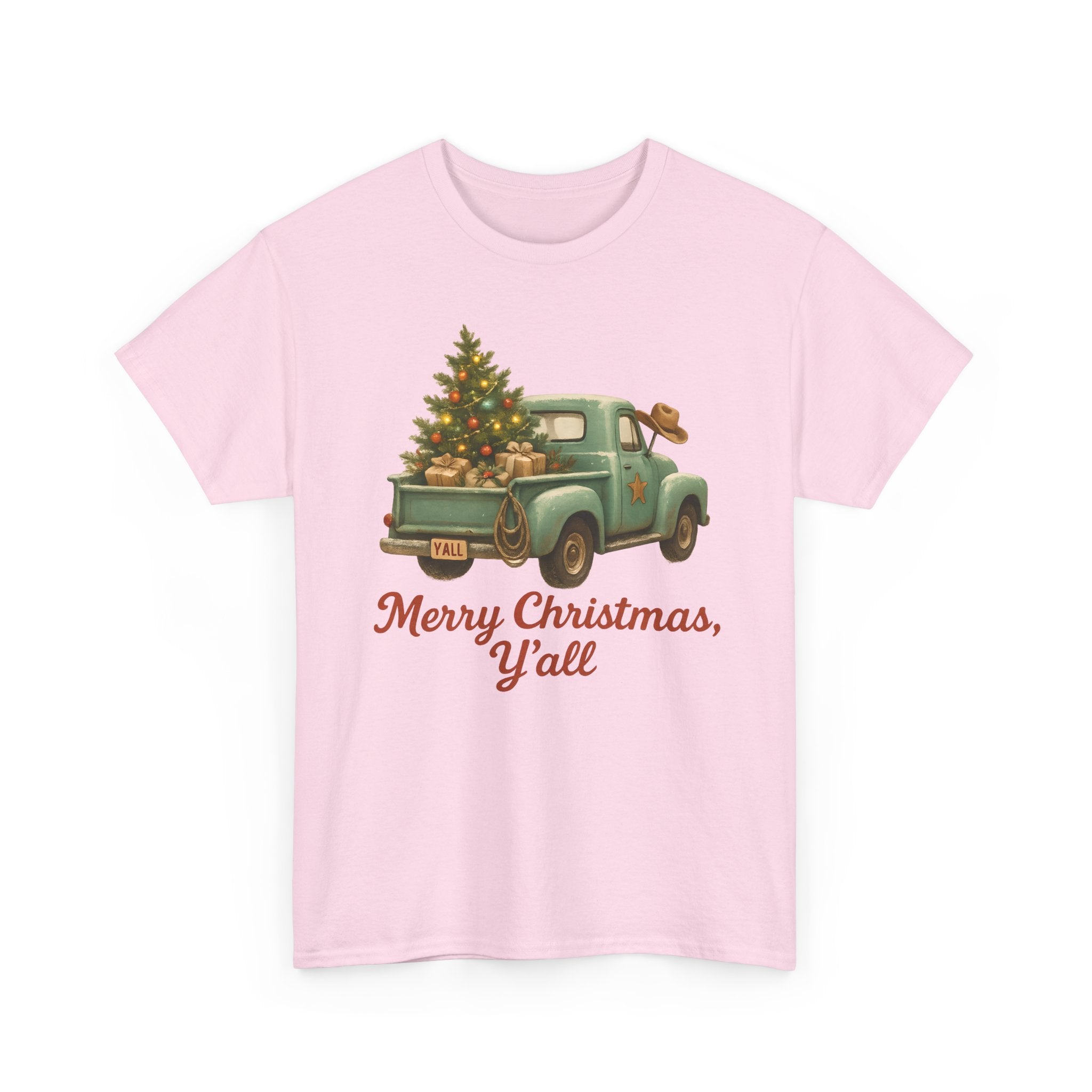 'Merry Christmas, Y'all' Vintage Holiday Tee