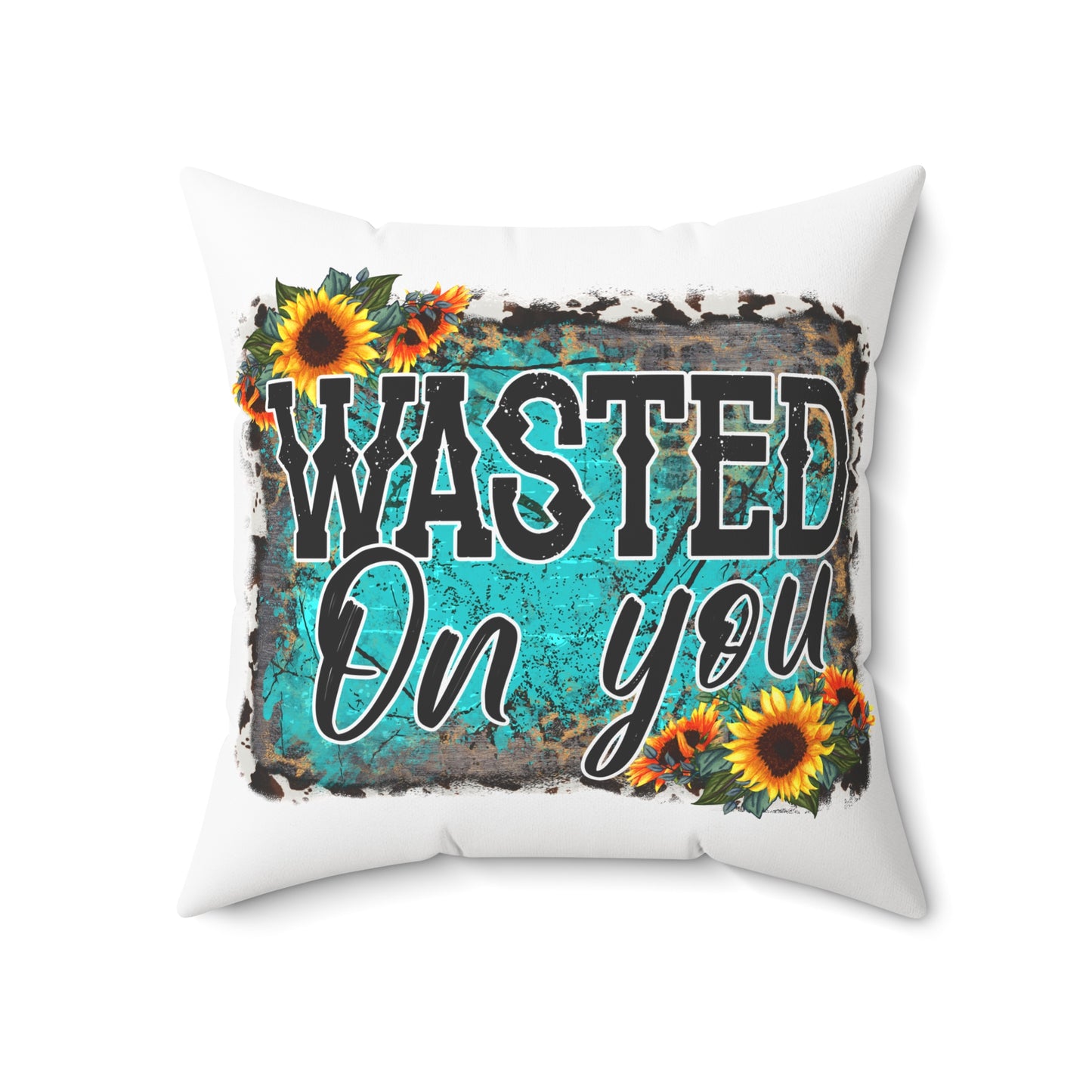 Spun Polyester Square Pillow