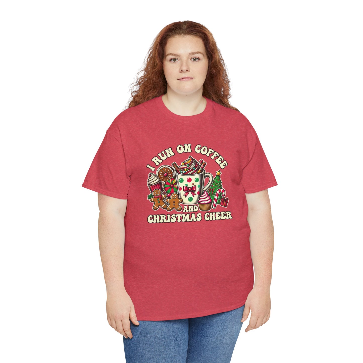 Funny Christmas Coffee Heavy Cotton Tee