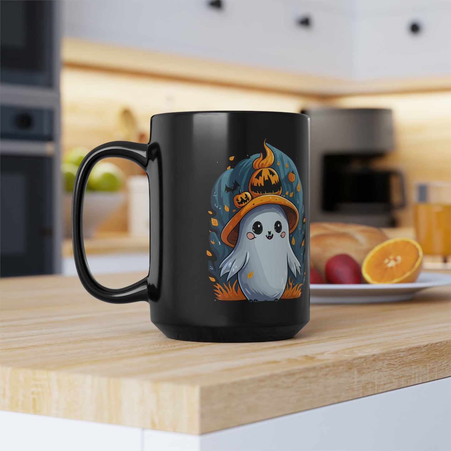 Black Mug, 15oz