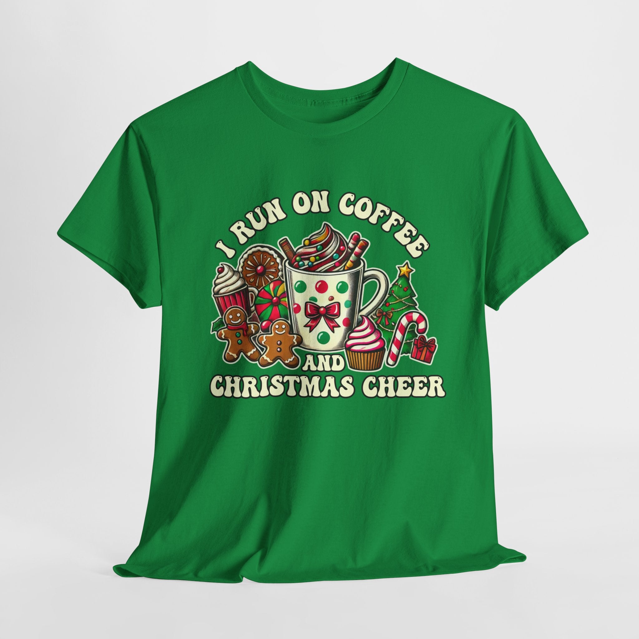 Funny Christmas Coffee Heavy Cotton Tee