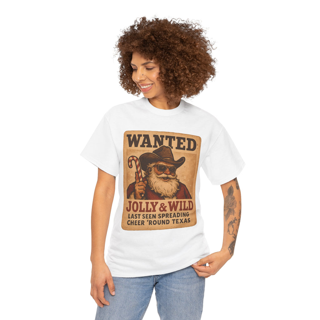 Wanted Jolly & Wild Santa T‑Shirt