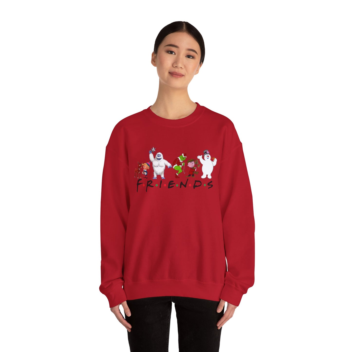 Whimsical Friends Crewneck Sweatshirt