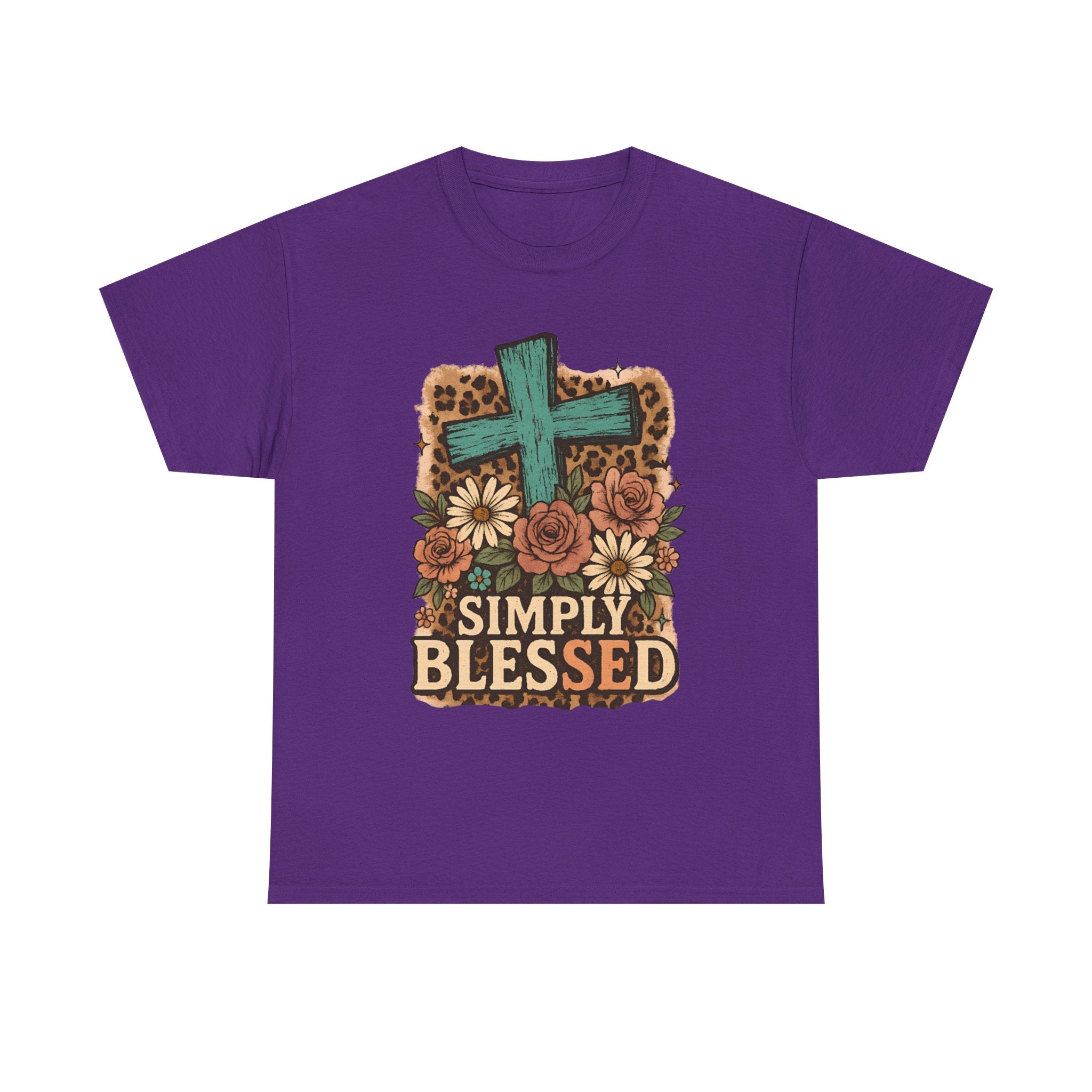 Simply Blessed Heavy Cotton Tee