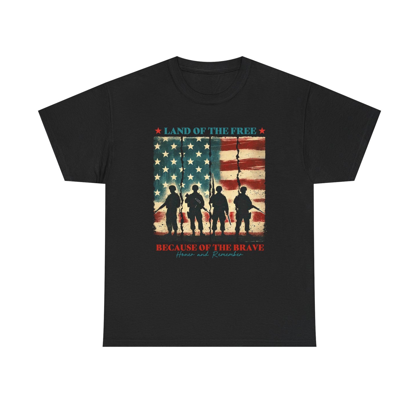 Land of the Free, Because of the Brave-Tee