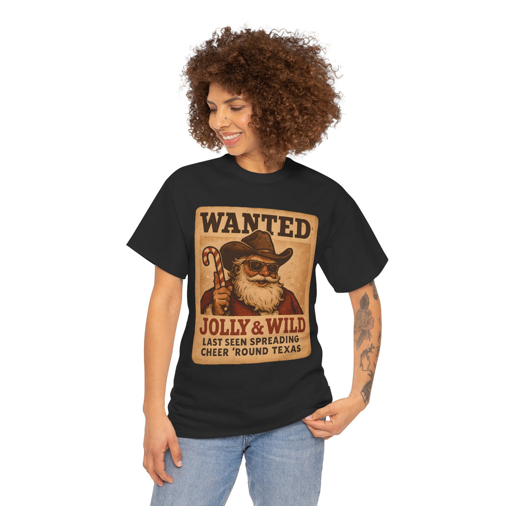 Wanted Jolly & Wild Santa T‑Shirt