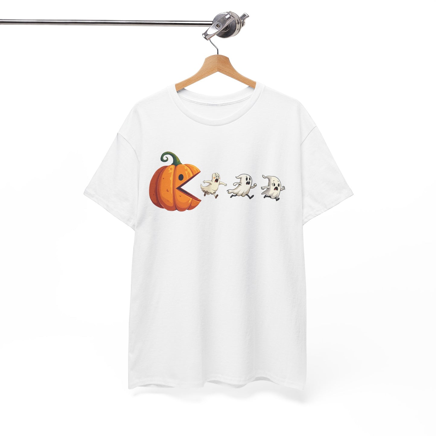 Playful Pumpkin Pac-Man Tee