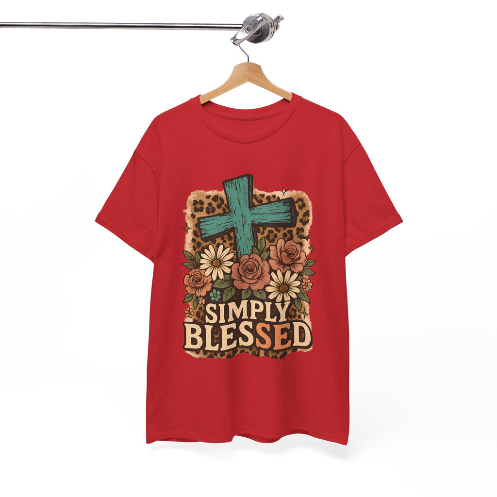 Simply Blessed Heavy Cotton Tee