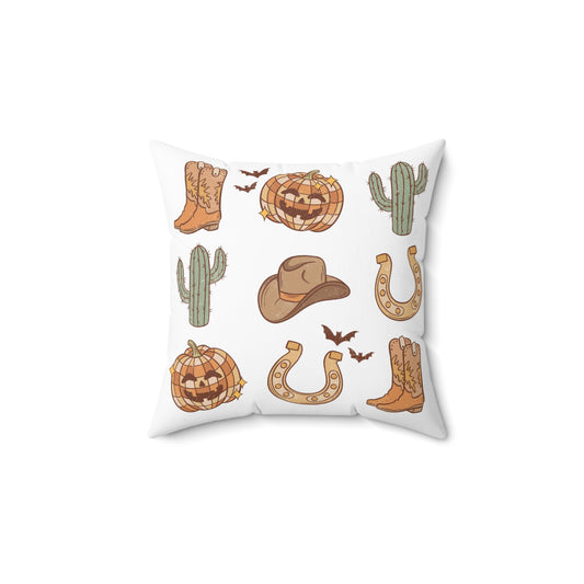 Spun Polyester Square Pillow