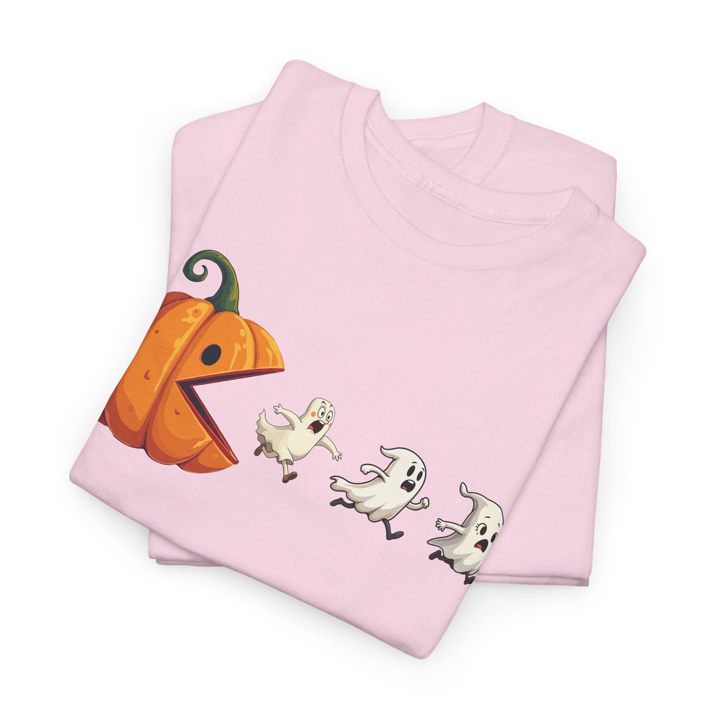 Playful Pumpkin Pac-Man Tee